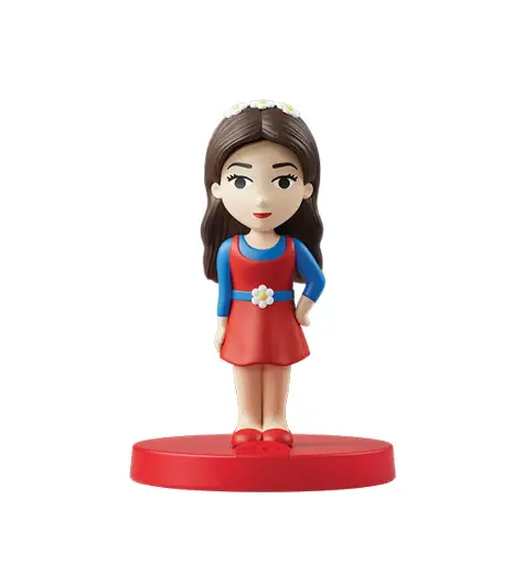 [faba30022] FABA figurine - chantez en anglais avec daisy dot