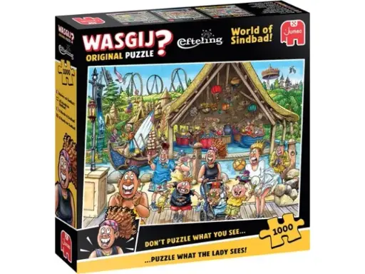 [Jumbo-1110100508] Puzzle wasgij Original Efteling - Le monde de Sinbad ! (1000 pièces)