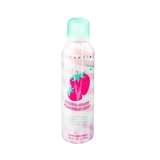 [inuwet-bm202] Mousse de douche 200ml - fraise