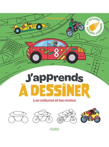 [MDS-FS96259] J'apprends à dessiner - Les voitures et les motos