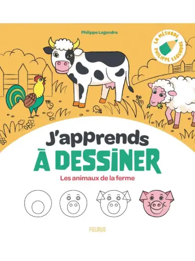 [MDS-FS96235] J'apprends à dessiner - Les animaux de la ferme