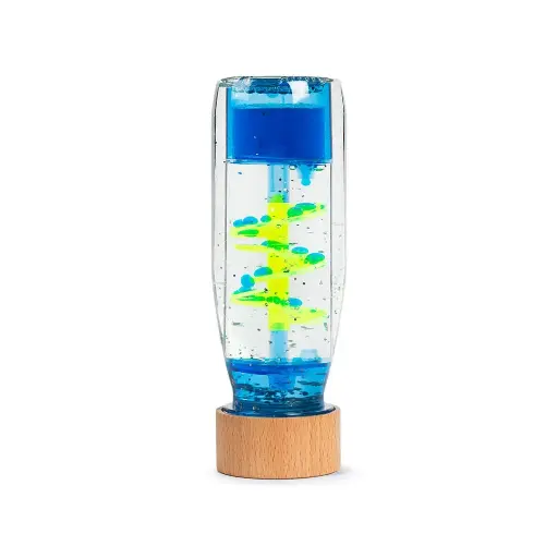 [Coolkidz-PBMSPIBLUE]  PETIT BOUM MOVE BOTTLE SPIRAL BLUE