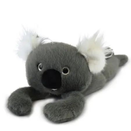 [HO3359] Histoire d'ours - Peluche bien être - Koala en peluche magnétique gris - 30 cm