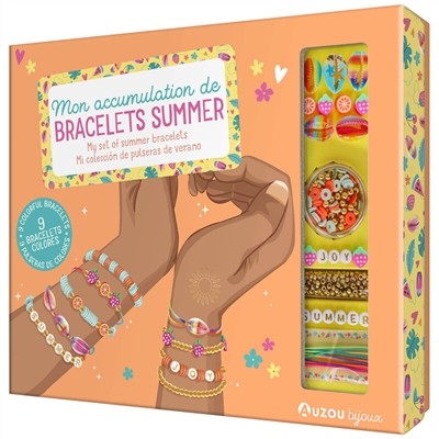 [auzou-9791039555807] Mon accumulation de bracelets summer 
