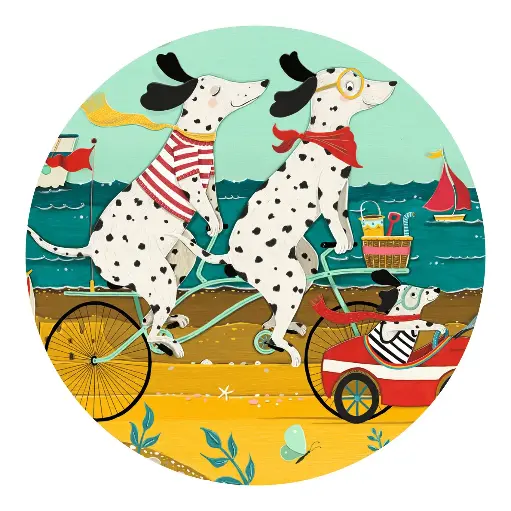 [djeco-dj07286] Puzzle 24 pcs - Ollie, le dalmatien 