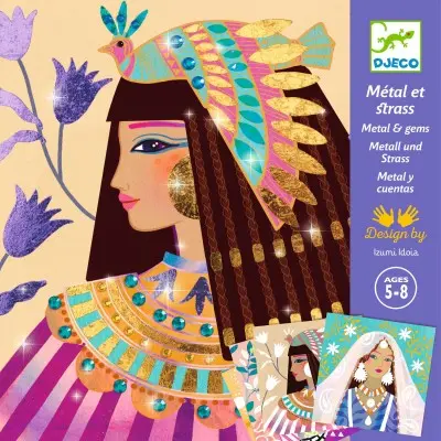 [djeco-dj09527] Métal et strass - Parures précieuses