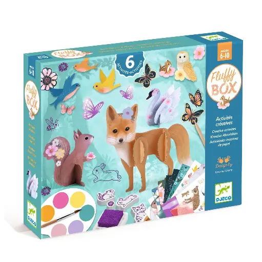 [djeco-dj09329] Fluffy box - Activités créatives 