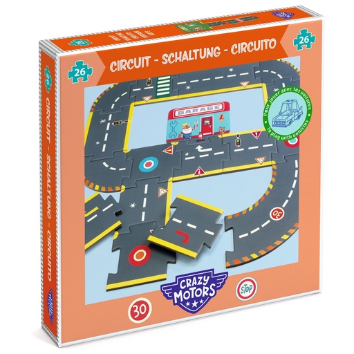 [DJ05498] Crazy motors - Circuit 26 pieces