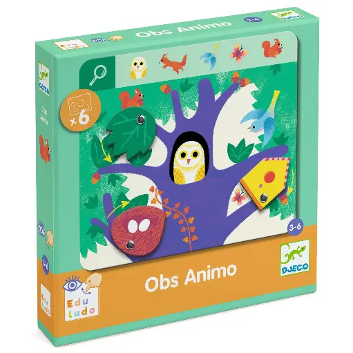 [djeco-dj08236] Jeu d'observation - Obs animo 