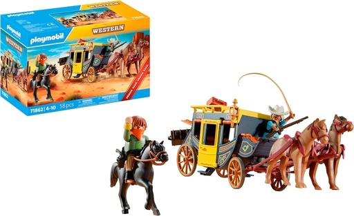 [Playmobil-71862] Playmobil - Attaque de diligence au Far West