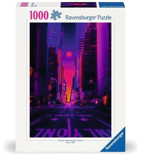 [ravensburger-12001436] Ravensburger Puzzle - New York in Neon - 1000 pièces
