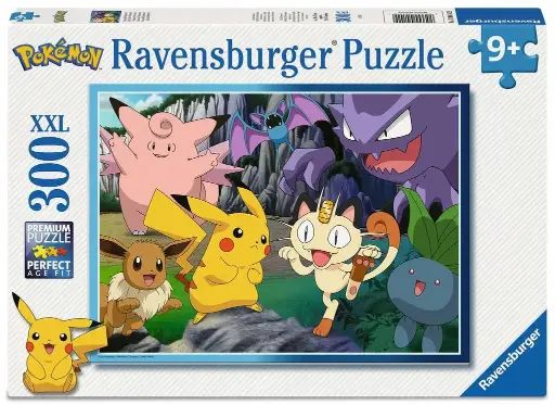 [Ravensburger-120041429] Puzzle 300 pc XXL - Pokémon 
