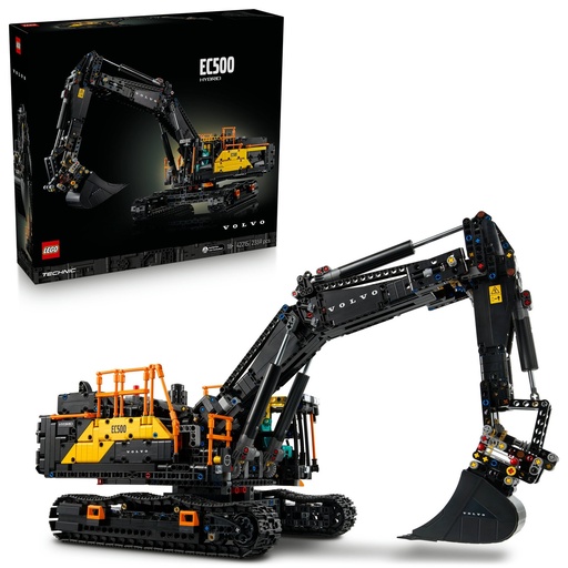 [lego-42215] LEGO Technic Volvo EC500 Hybrid Excavator Building Set 