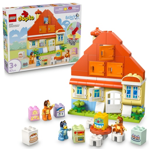 [Lego-10459] Duplo Bluey - Maison de Bluey et sa famille avec jeu