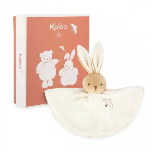 [K214019] Doudou lapin rond Crème