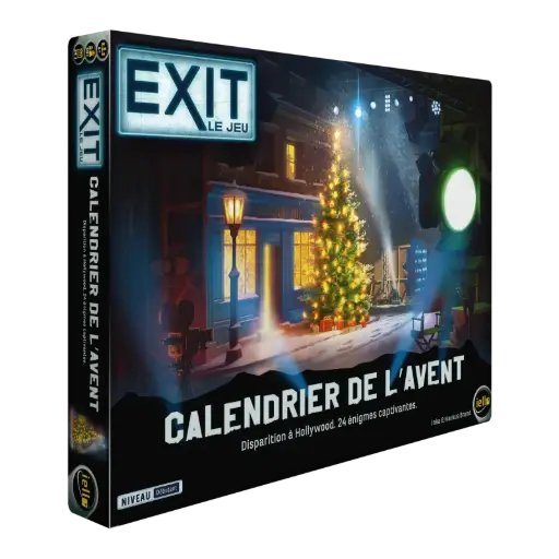 [iello-70437]  EXIT : Calendrier de l'Avent 2025 - Disparation à  Hollywood 