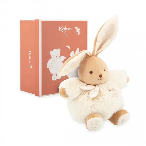 [KALOO-k214020] Kaloo - Lapin Patapouf  crème 17 cm
