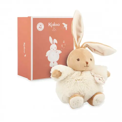 [kaloo-k214021] Kaloo - Lapin musical crème 17 cm