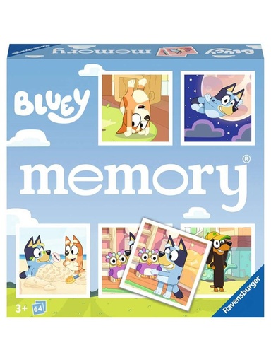 [Ravensburger-226467] Ravensburger Memory - Bluey