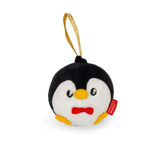 [legami-SSD0006] Legami - Décoration de Noël en Peluche - Penguin