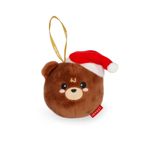 [legami-SSD0005] Legami - Décoration de Noël en Peluche - Ours 