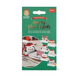 [Lemagi-PLC0001] Legami - Set de 12 Marque-Places de Noël