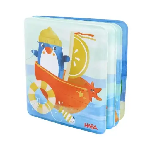 [Haba-2012340001] Livre de bain magique - Le pingouin