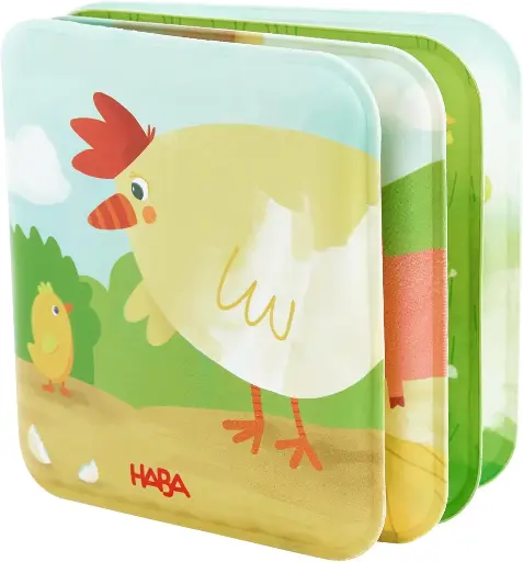 [Haba-2012345001] Mini-livre de bain - La ferme