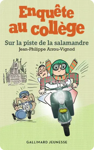 Yoto - Enquête au collège: sur la piste de la salamandre