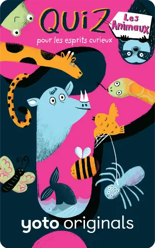 [yoto - CRATXX02994] Yoto - Quiz pour les esprits curieux : les animaux