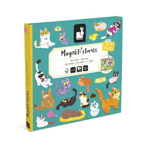 [janod-05444] Magnéti'stories - Les chats