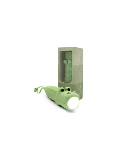 [petitboum-LLFLACRO] Little L - Lampe de poche Crocodile 