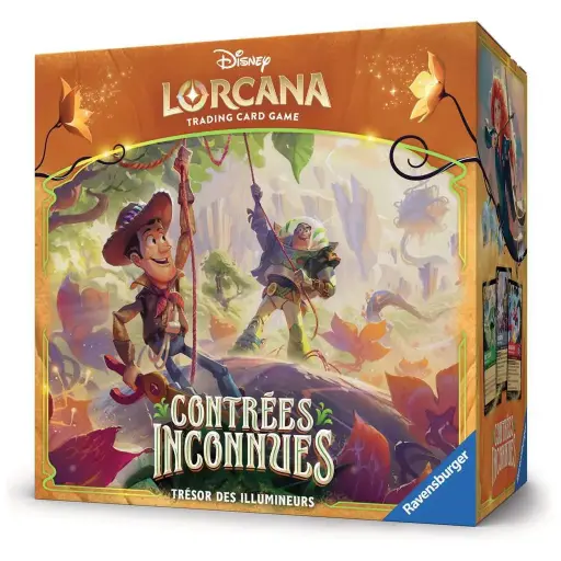[ravensburger-110988669]  Lorcana - Le Trésor des Illumineurs :Contrées Inconnues