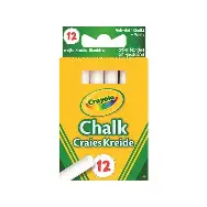 [crayola-710280] Craies anti-poussière blanc 12 pièces